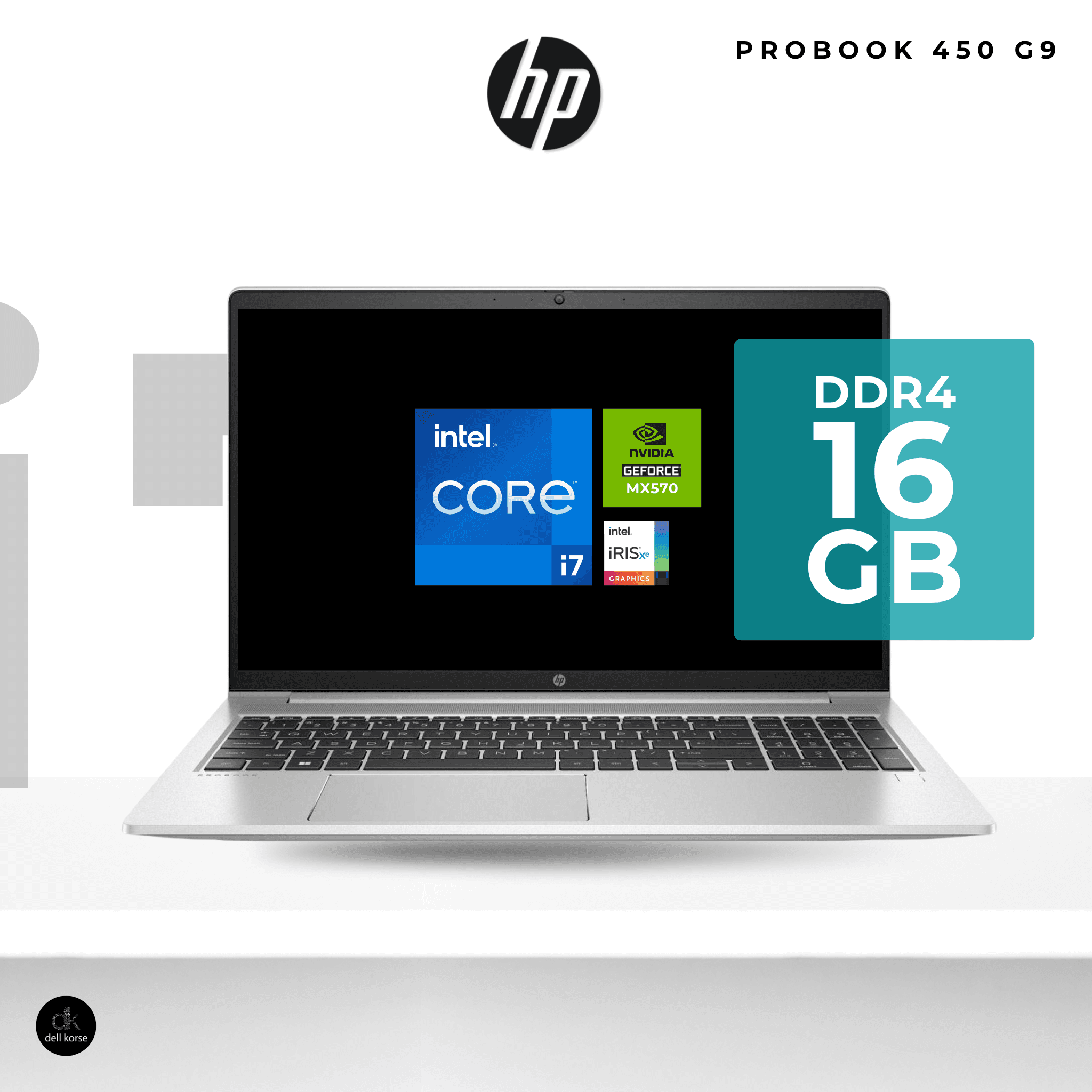 HP ProBook 450 G9 Laptop Core i7 12th Gen