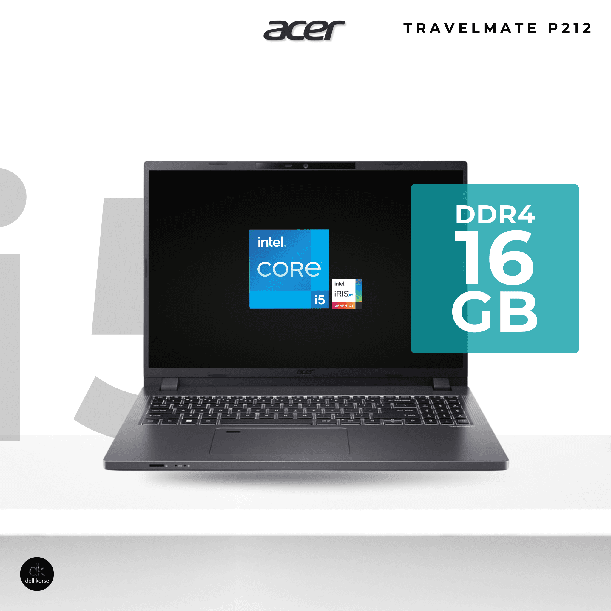 Acer TravelMate P212 Laptop Intel Core i5 12th Gen